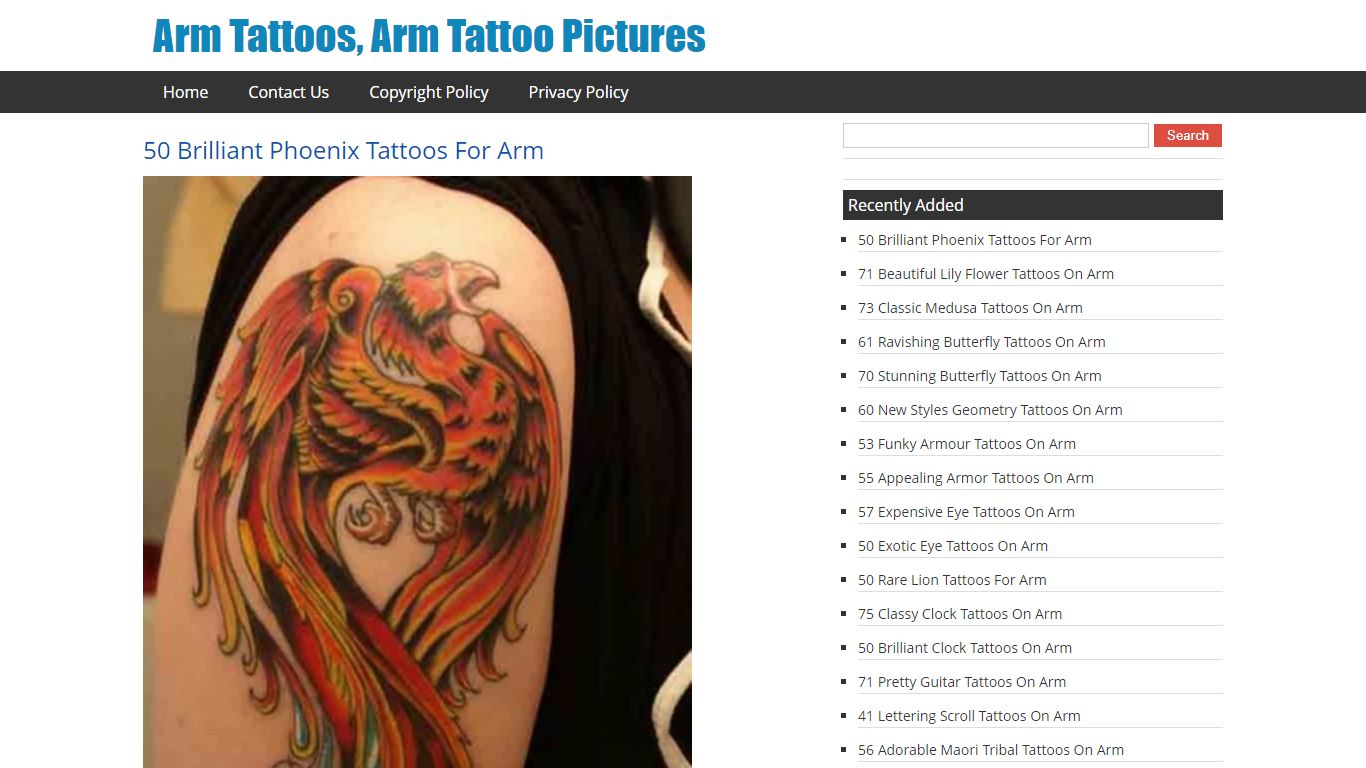 Arm Tattoos, Arm Tattoo Pictures