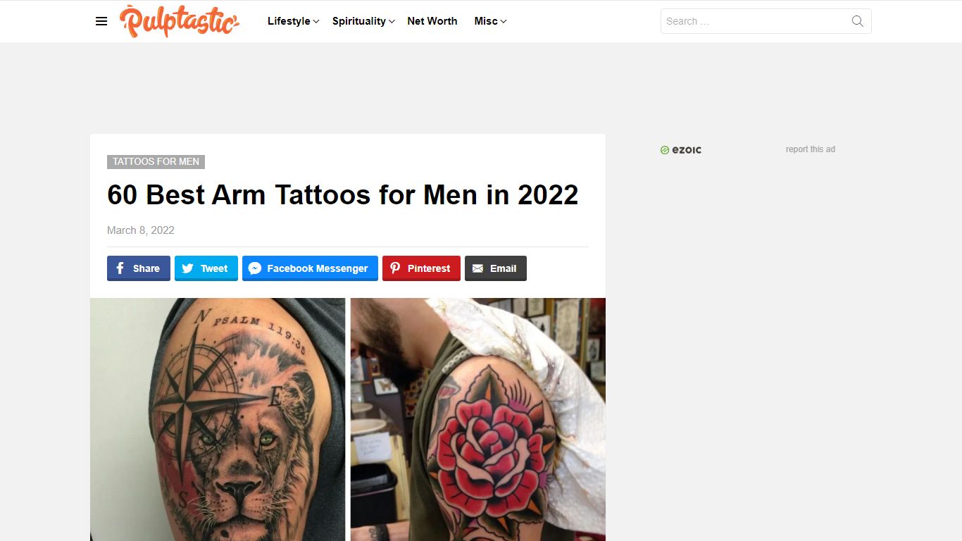 60 Best Arm Tattoos for Men in 2022 - Pulptastic